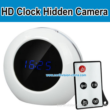 HD Clock Camera with Motion Detection, Voice Trigger (V8)